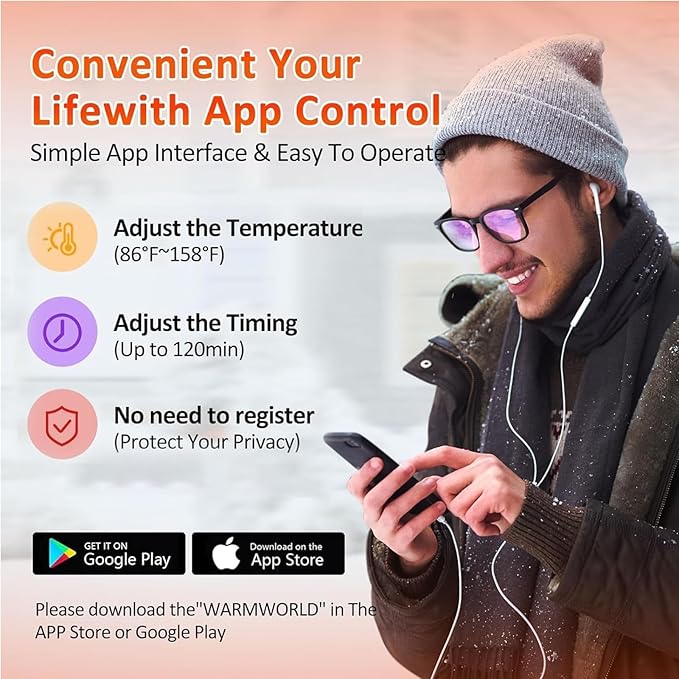 Heated Socks for Men Women