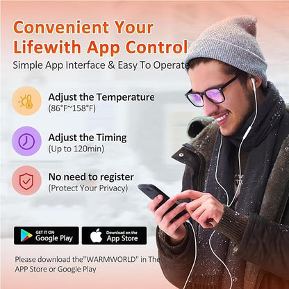 Heated Socks for Men Women